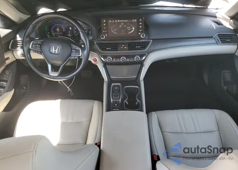 2020 Honda Accord Hybrid Exl from USA, damaged, VIN 1HGCV3F59LA010187